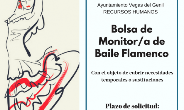 Bolsa de sustituciones Monitor/a de Baile Flamenco