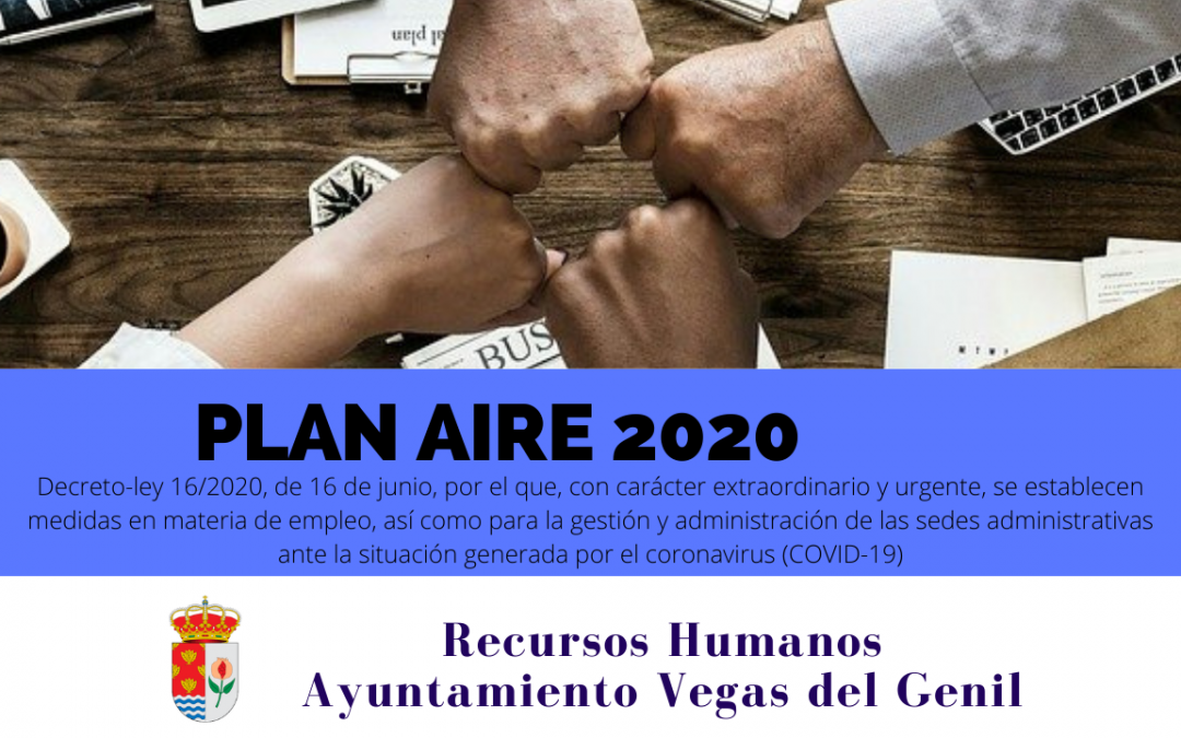 Comienza el proceso selectivo del plan AIRE